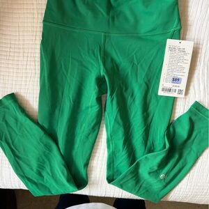 NWT lululemon Wunder Train High-Rise Pant 25" Pockets